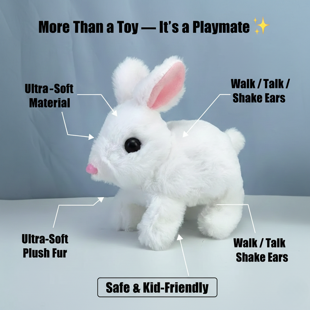 🐇MovoBunny™ White Moving Rabbit