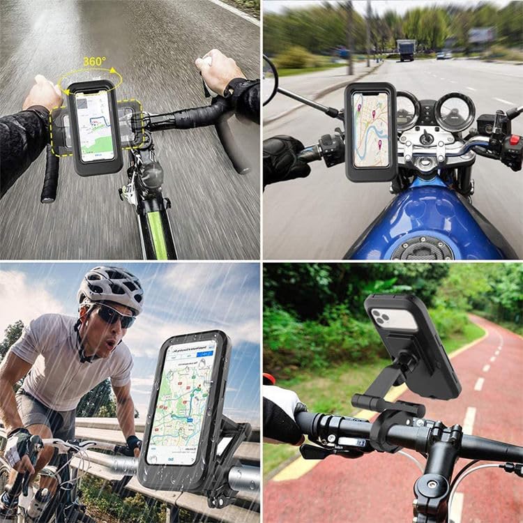 🚴 RideShield™ Pro Waterproof Bike Phone Mount
