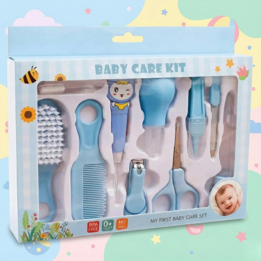 TinyHeaven™ Complete Baby Care Kit | 10-in-1 Gentle Grooming & Healthcare Essentials for Newborns & Toddlers