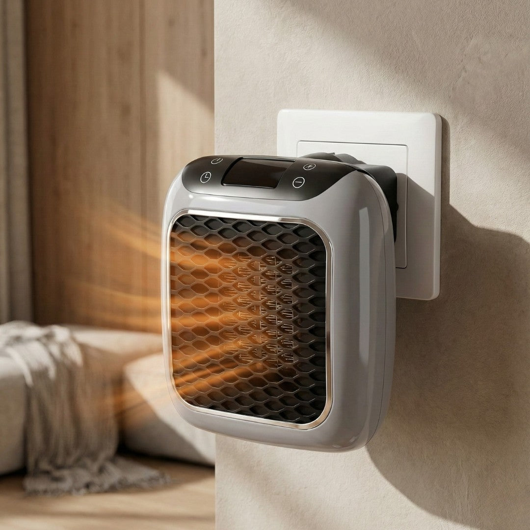 Handy Heater 800W – Compact Plug-In Room Heater with Remote Control