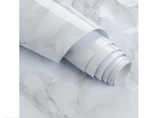 60x200 cm Black Marble Foil Roll Home Improvement