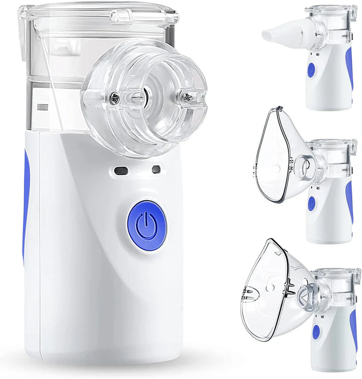 Pure Breath Mist Portable Nebulizer Kit (Includes 6 essential items)