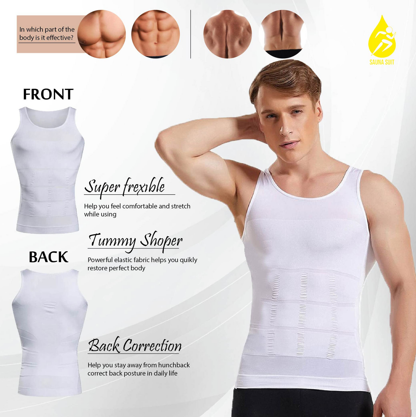 ShapeFit™ Pro | Body Shapewear for Men