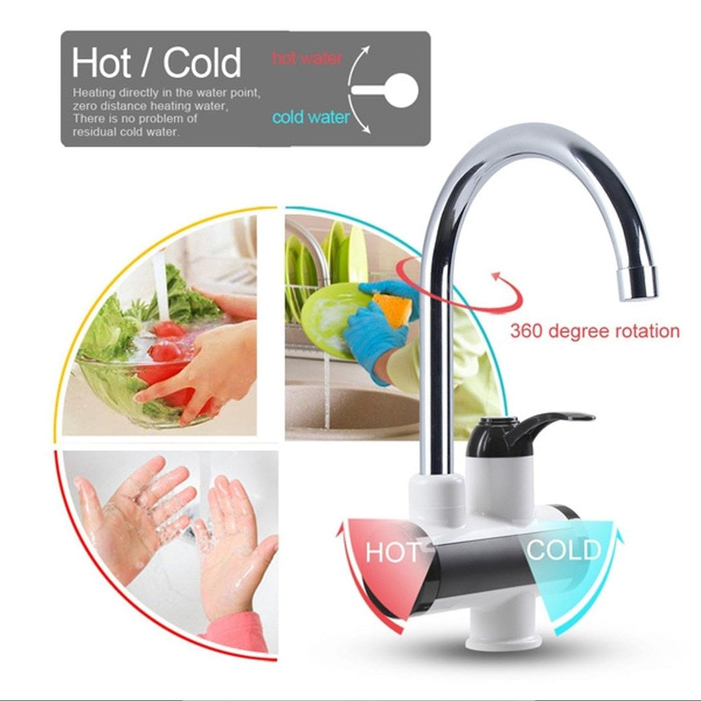 PureHeat™ Smart Water Tap |  Instant Digital Electric Water Heater Tap for Modern Kitchens