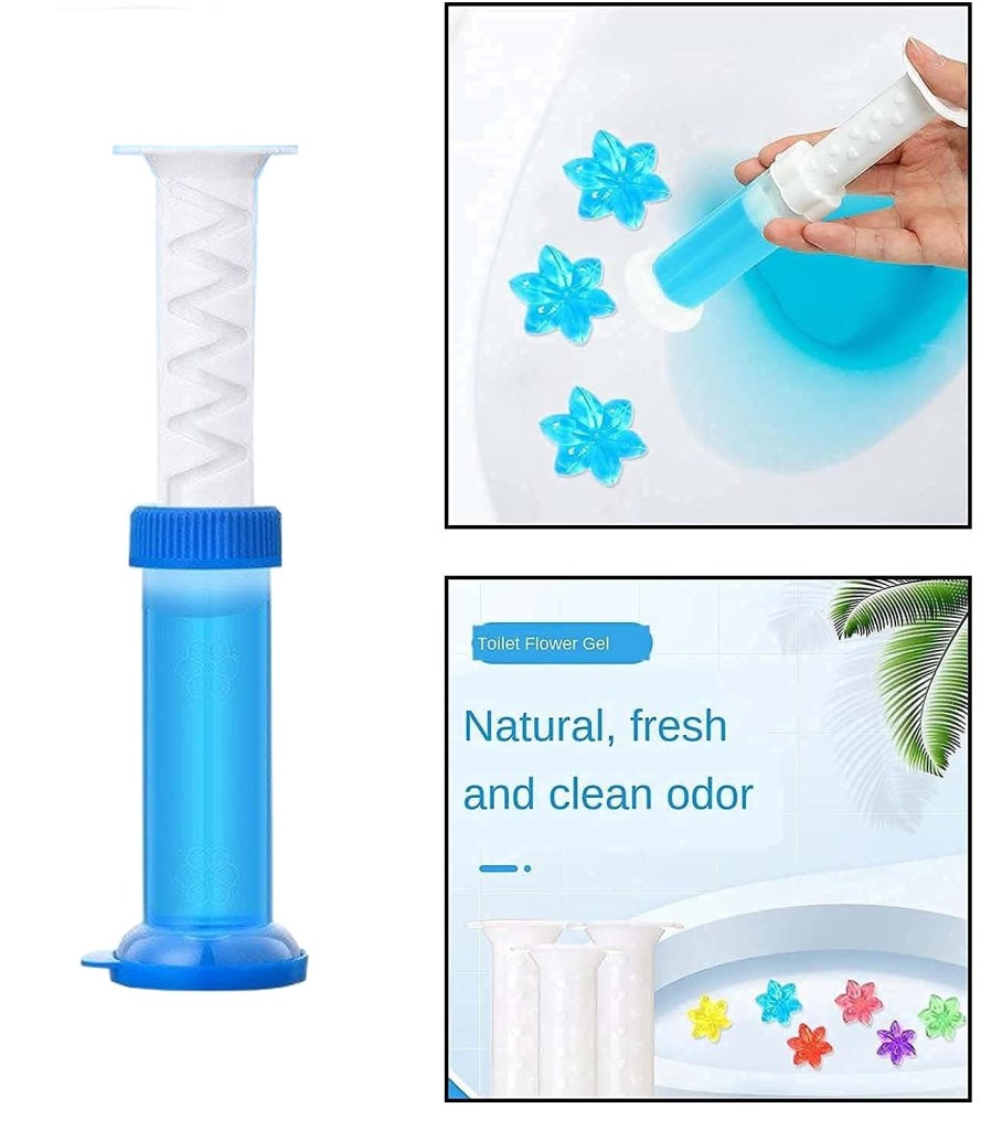 Toilet Gel Freshener and Cleaner Pack of 3