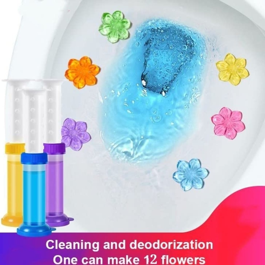 Toilet Gel Freshener and Cleaner Pack of 3