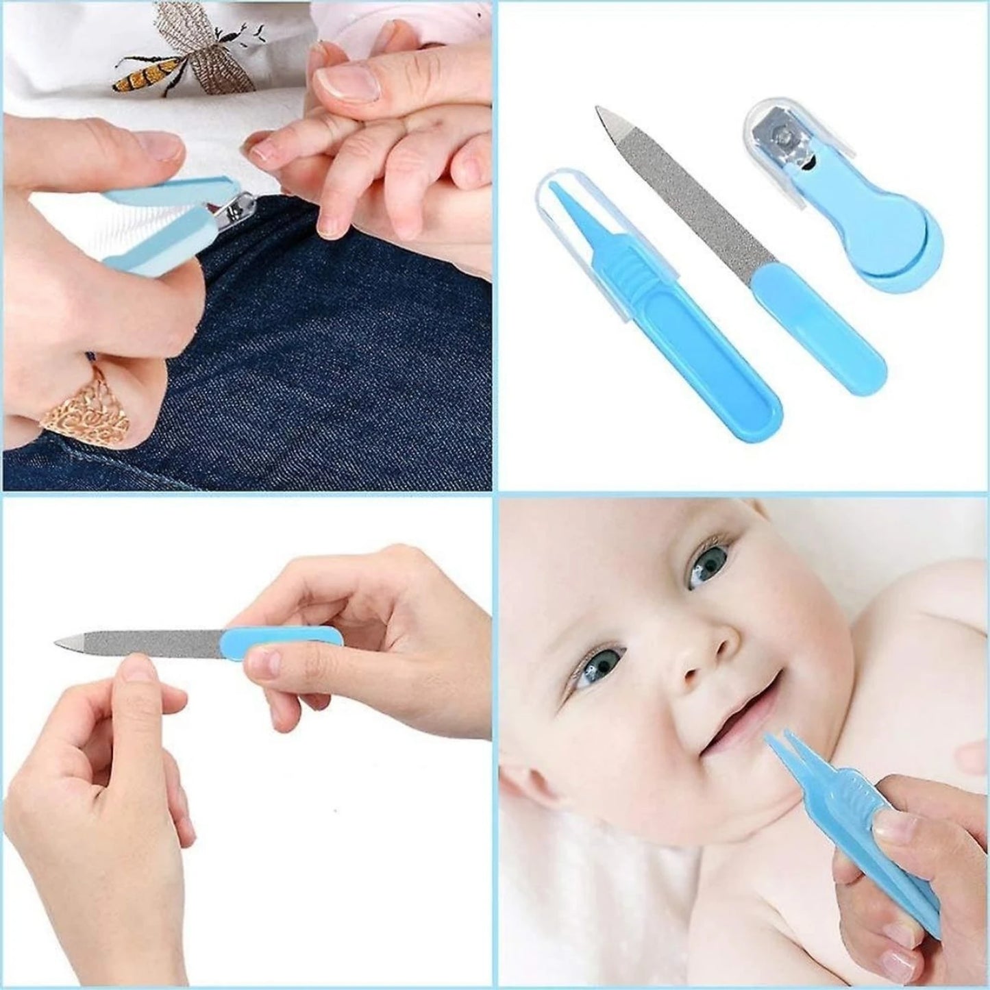 TinyHeaven™ Complete Baby Care Kit | 10-in-1 Gentle Grooming & Healthcare Essentials for Newborns & Toddlers