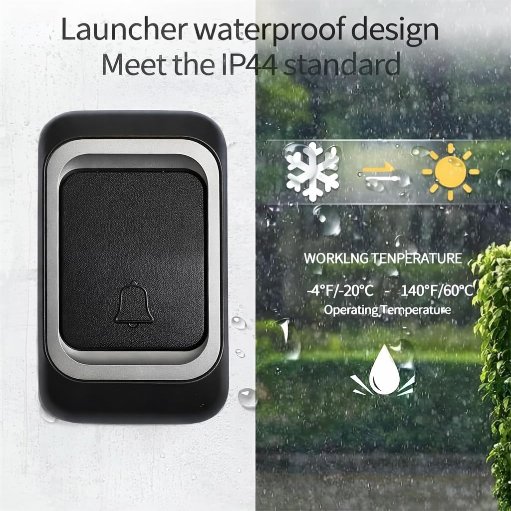 SmartRing™ Wireless Doorbell – Never Miss a Visitor Again!