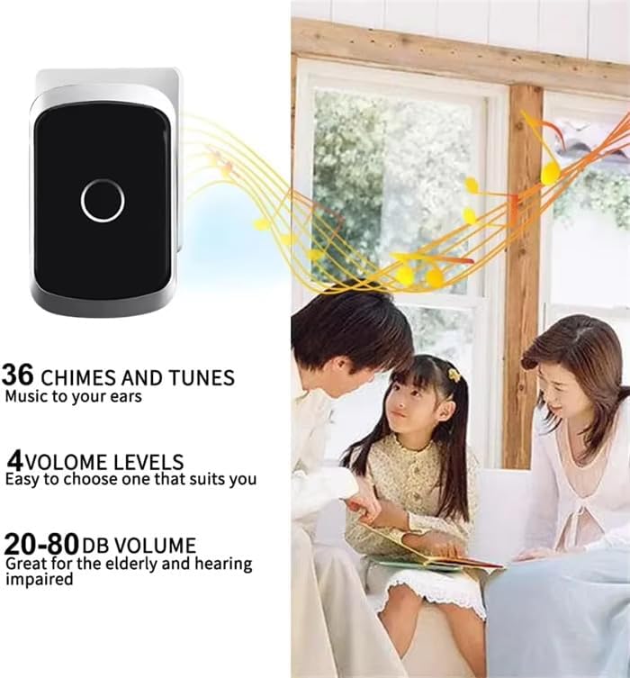 SmartRing™ Wireless Doorbell – Never Miss a Visitor Again!