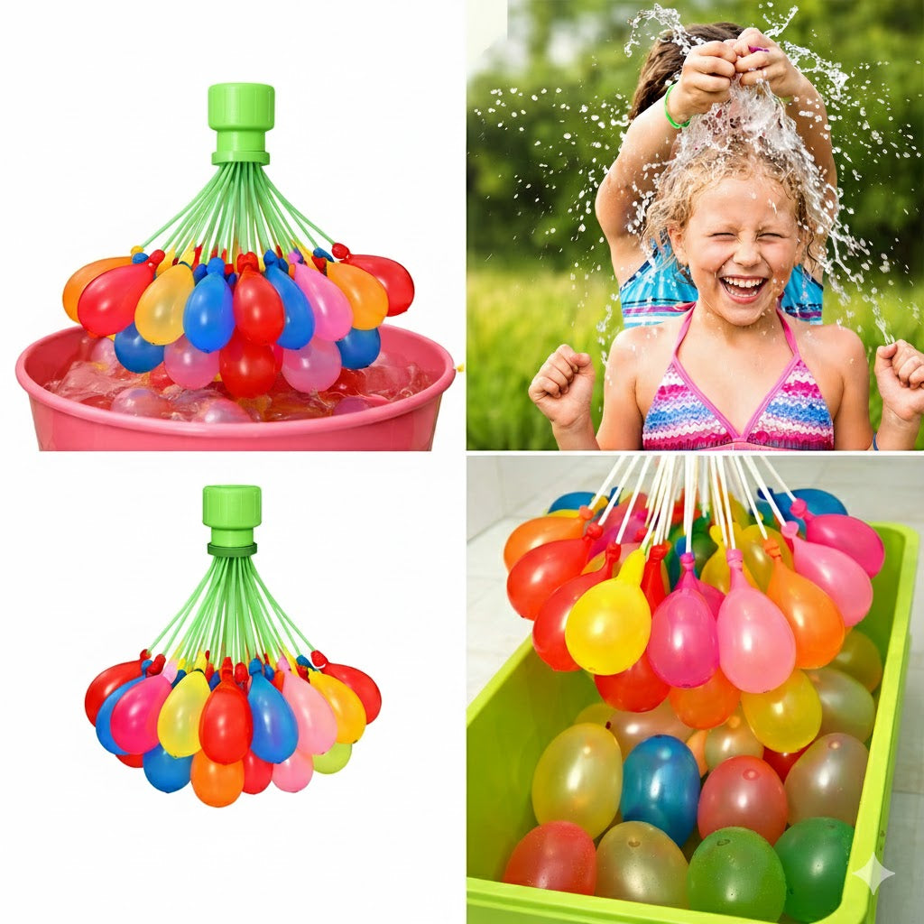 SplashStorm™ 555 Holi Rapid-Fill Water Balloons